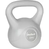 Rebel ACTIVE kettlebell bitumen vikt 22 kg grå