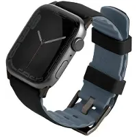Uniq Rem för Apple Watch 38/40/41mm UNIQ Linus Airosoft Silikon Svart