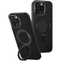 Uniq Swivix 360 Roterande Kickstand-fodral för iPhone 16 Pro Max - Svart