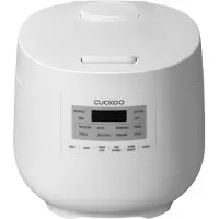 Cuckoo CR-0641F Riskokare Vit Non-stick-beläggning, med mätglas, Riskokarfunktion