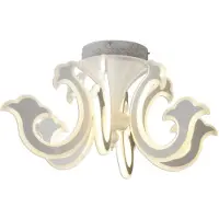Näve LED taklampa Romy, Vitt / opal, Vardagsrum / matsal, Metall, LED-taklampa