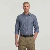 G-Star The Hendrik Slim Fit Skjorta Med Långa ärmar