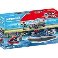 Playmobil Polissjakt På Vattnet