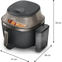 Philips 5000 Series NA547 - Varmluftsfritös - 7.2 liter - 2000 W - guld