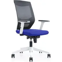 Rocada kontorsstol 908W-3 blå/svart R908135, 1 st