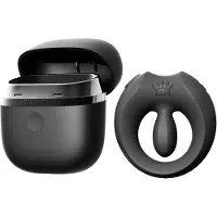 Zalo - Apis Vibrating Couples Ring - Black