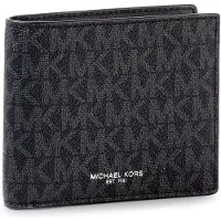 Michael Kors för män. 39F9LGYF3B Greyson Plånbok svart (OSFA), Casual, PVC