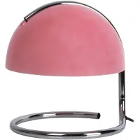 Näve Bordslampa Burano, Violett / rosa / rosè, Vardagsrum / matsal, Glas, Vintage, Bordslampa