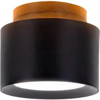Näve LED taklampa Trimes, dimbar, Svart, Vardagsrum / matsal, Syntetmaterial, LED-taklampa