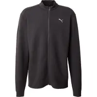 Puma Sportsweatjacka 'CLOUDSPUN' grå / svart