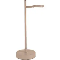 Näve LED bordslampa Lupa, dimbar, Creme / bärnsten, Vardagsrum / matsal, Metall, Modern, LED-bordslampa