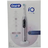 Oral-B tandborste magnetisk iO Series 9N Rose Quartz + extra tillbehör