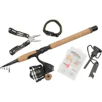 Abu Garcia Diplomat Wilderness Survival Tele haspelset och tillbehör
