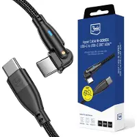 3MK Hyper Cable 3mk Hyper Cable N-SERIES USB-C / USB-C 2m 20V/3A 60W / svart