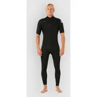 Rip Curl Dawn Patrol 22 2 Mm Kortärmad Neopren-dräkt Med Dragkedja I Bröstet