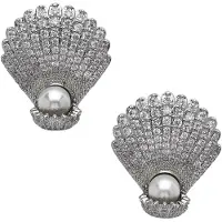 Avant Garde Örhängen 'Aurynelle' silver