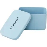 Design Letters Snackslåda - Hemlagad - 325 ml - Light Blue - - One Size - Matlåda