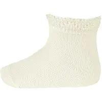 Condor Strumpor m. Spetskant - Beige - - 6-12 mån - Strumpor