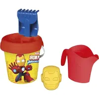 Smoby Strandset - Iron Man - - One Size - Sandleksaker