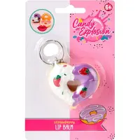 Canenco Läppbalsam - Candy Explosion - Donut Jordgubbar - - One Size - Hygienartiklar