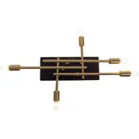 Näve Taklampa Ancona, Mässing / guld, Vardagsrum / matsal, Metall, Taklampa