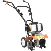 vidaXL Bensindriven jordfräs 52 cc