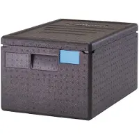 Multi Termokasse Cambro 1/1GN 46L 60x40x31.6 cm med låg EPP Sort,1 stk