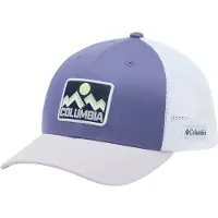 Columbia Sportswear - Barnkläder - Youth Snap Back Stormwatch Lavender Pearl White för UnisexBomull - Lila
