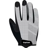 Gripgrab Ride Lite Padded Full Finger Summer Gloves White