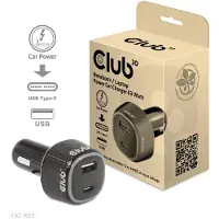 Club 3D CAC-1922 USB-laddare 63 W 1x USB-A, 1x USB-C Svart Inomhus