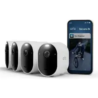 Arlo PRO 6 4-CAM VMC4470P-100EUS IP-Övervakningskameraset
