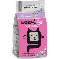 Bazyl Ag+ Compact Lavender 10L kattströ med bentonit och silverjoner med doft av lavendel