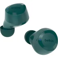 Belkin SoundForm Bolt In-ear headset Bluetooth Grön Headset, Laddningsfodral, Svettresistent