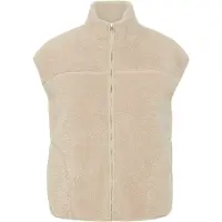 Pieces Väst 'PCSADIA' beige
