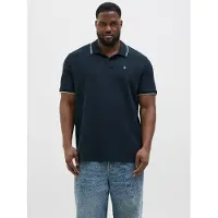 Jack & Jones Austin Plus Size Kortärmad Polotröja