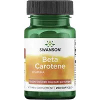Swanson Health , Béta Karotin, 10 000 IU (3 000 mcg RAE), 250 mjuka kapslar