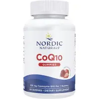 Nordic Naturals , CoQ10, jordgubbar, 100 mg, 60 gummiar