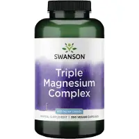 Swanson Health , Trippel Magnesium Komplex, 400 mg, 300 Capsuler
