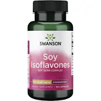 Swanson Health Sojaisoflavoner, 750 mg, 60 kapslar
