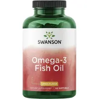 Swanson Health - Omega-3 Fish Oil, Lemon - 150 softgels
