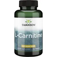 Swanson Health , L-Karnitin, 500 mg, 100 Tabletter