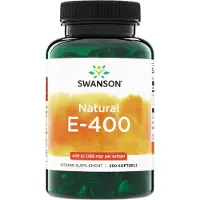 Swanson Health , Naturlig Vitamin E, 268 mg (400 IU), 250 Myggor