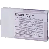 Epson T6057 ljus svart bläckpatron (original)