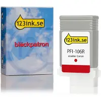 Canon PFI-106R röd bläckpatron (varumärket 123ink)