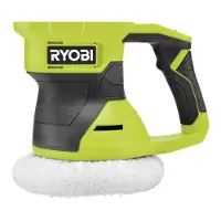 Ryobi RBP18150-0, Roterande polermaskin för bilen, 4600 RPM, Gul, 1,26 kg, Batteri