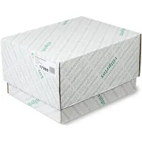 Rillstab 17989 löpande papper 2-faldig | 240mm x 280mm (11") | 1,000 ark | 60-75g | vit
