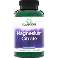 Swanson Health , Magnesium Citrat, 240 Tabletter