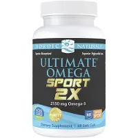 Nordic Naturals , Ultimate Omega Junior, Ålder 6+, Hallon, 680 mg, 90 Mini Soft Gel (340 mg per Soft Gel)