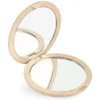 Beter Spegel Naturfiber Dubbel Vikbar Väska X4 #beige