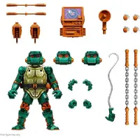 Super7 ULTIMATES! Teenage Mutant Ninja Turtles Metalhead Michelangelo - 7" TMNT Actionfigur med tillbehör